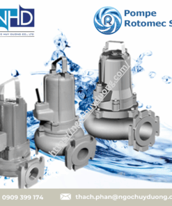 Bơm chìm Pompe Rotomec Submersible Pumps CF-CV, VX, DIVOREX, TR, TL, TF VN