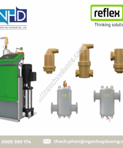 Hệ thống tách khí, cặn bẩn Reflex Winkelmann Degassing and Dirt Separation Systems Servitec, Reflexomat.