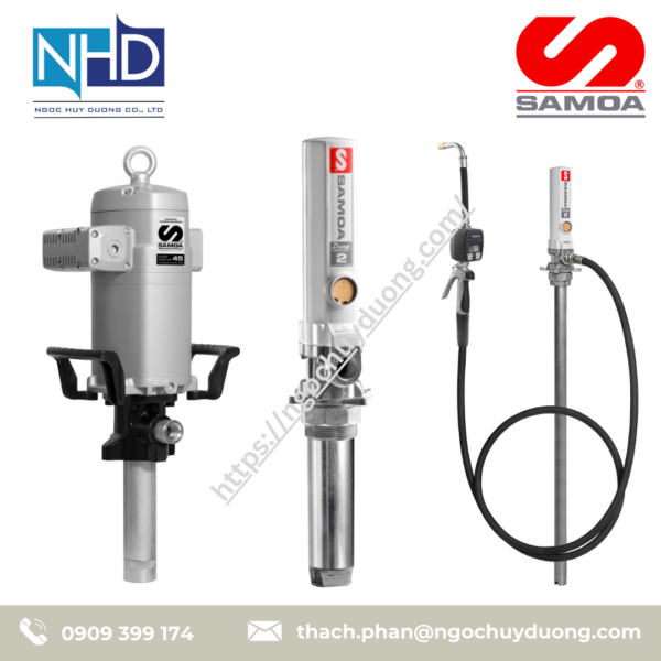 Thiết bị bôi trơn Lubrication Equipment SAMOA chính hãng PUMPMASTER, RM-100