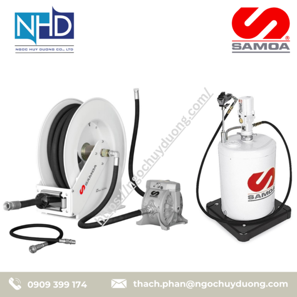 Thiết bị bôi trơn Lubrication Equipment SAMOA chính hãng PUMPMASTER, RM-100 Vietnam
