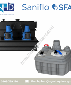 Trạm bơm thoát xả nước thải chính hãng Saniflo Sanicubic Series Sanicubic 1 GR HP, 2 SC, 1 SC, 2 GR Vietnam