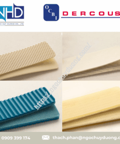 Băng tải DERCO USA dược phẩm – kháng hóa chất, chống tĩnh điện Derco U22-24A, Derco U22-24FF, Derco UM32-26