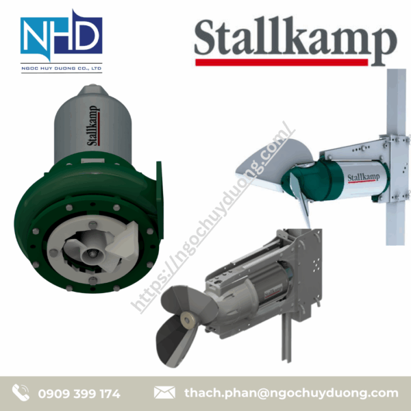 Bơm chìm Stallkamp TMP3 040, 055, 075, 110, 170, 220.