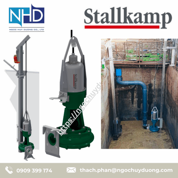 Bơm chìm cao áp Stallkamp TMHP3 110, 170, 220 nhập khẩu chính hãng