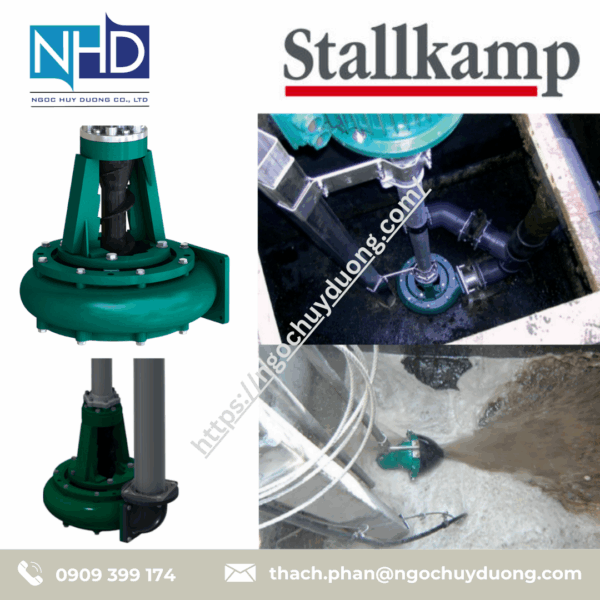 Bơm ly tâm Stallkamp LKP 055, 075, 110, 150, 185, 220, LKP-T