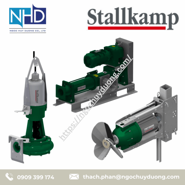 Bơm trục vít Stallkamp HEX 100-1 (7.5kW), (11kW), (15kW)