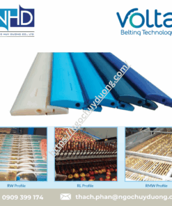 Dây đai dẹt thực phẩm Volta Belting FHB, FMB, FMB-MD, FMB-LT