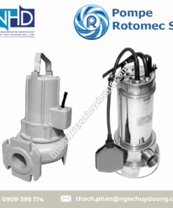 Bơm chìm có bộ nghiền POMPE ROTOMEC DIVOREX 4013 2.5kW, 2900rpm, 28m cột áp