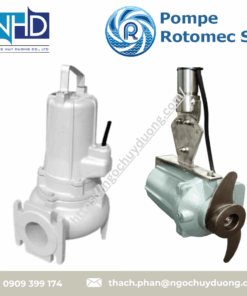 Bơm chìm có bộ nghiền POMPE ROTOMEC DIVOREX 4018 4.0kW, đẩy cao đến 40m