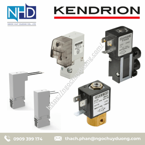 Van điện từ mini Kendrion Kuhnke Dòng Kuhnke 63.0, Kuhnke 63.1, Kuhnke 64, Kuhnke 65, Kuhnke 68, Kuhnke 97