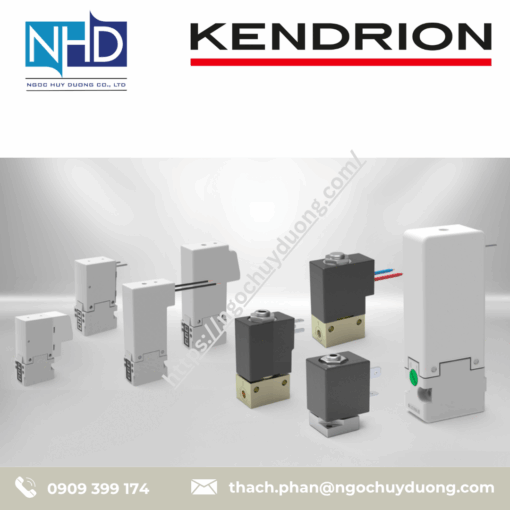 Van điện từ mini Kendrion Kuhnke Dòng LPP700 (5:2 monostable, bistable – chuẩn VDMA-02)