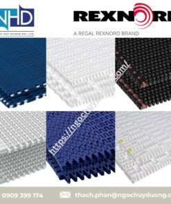Băng Tải Nhựa REXNORD® KleanTop® 395 – Băng tải thực phẩm mặt kín, chống cắt WSM395, SMB395