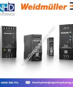 Bộ nguồn Weidmüller PROtop UW 24V – dải điện áp siêu rộng 85–550 V AC : 90–800 V DC