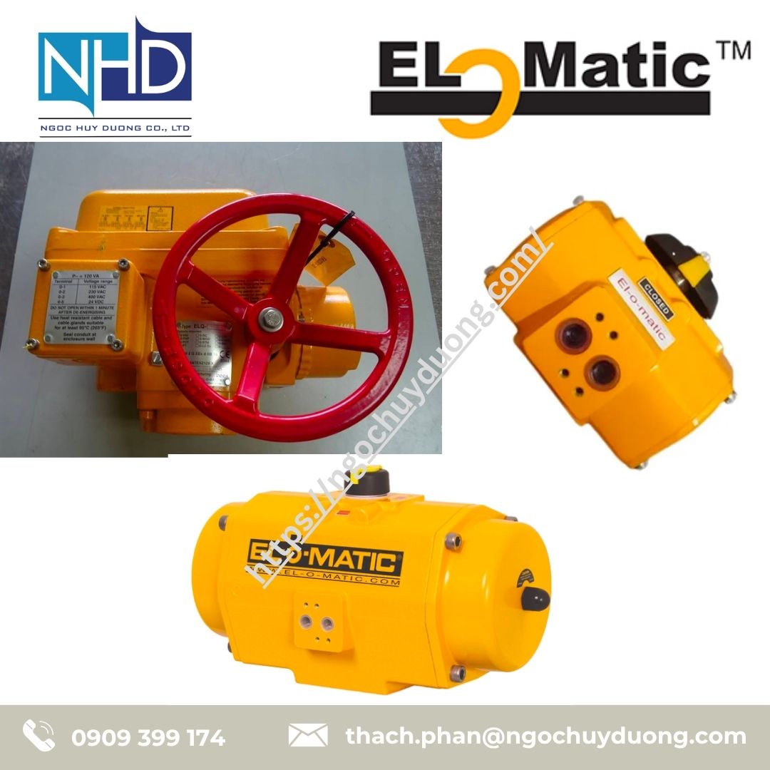 Bộ truyền động điện EL-O-Matic ELQ-0200, ELQ-0500, ELQ-1000, ELQ-2500