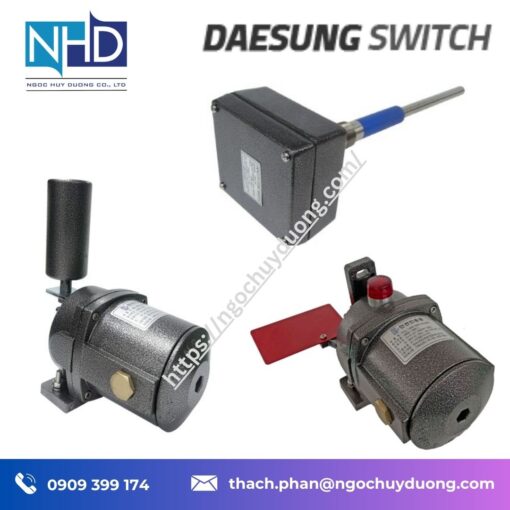 Cảm biến mức điện dung Daesung DS-75W – cảm biến dây (Wire type) dài 7.5m, IP65