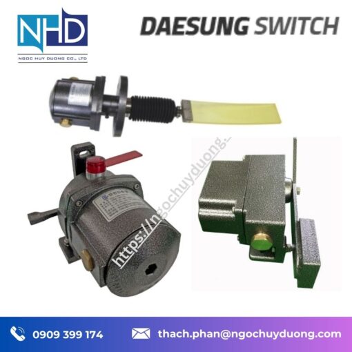 Công tắc băng tải Daesung DBSS-10K – có khóa cơ khí