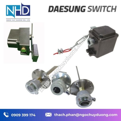 Công tắc rách băng tải Daesung DSR-100EX – Belt Rip Switch, chống nổ, IP66