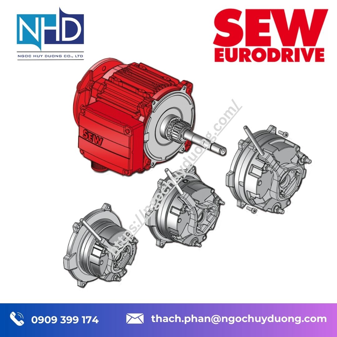 Động cơ phanh SEW W-BF – Brake Motor cho băng tải, thang nâng công nghiệp