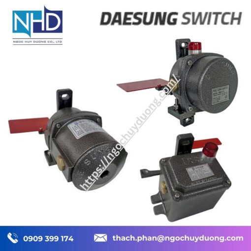 thiết bị dừng khẩn cấp băng tải Daesung DBSS-10 – tiêu chuẩn, manual reset