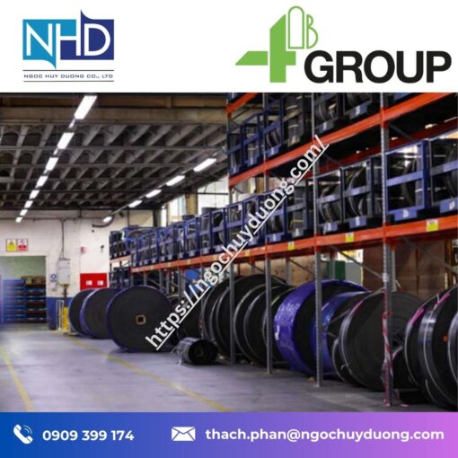 Băng tải nhập khẩu Anh 4B Braime SBR – Băng tải tiêu chuẩn, chịu mài mòn, ít giã