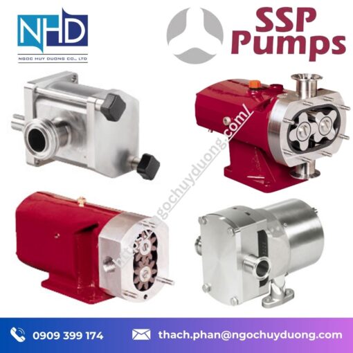 Bơm cánh gạt thủy lực SSP OptiLobe 42 – 0.64 l:100 rev, DN65