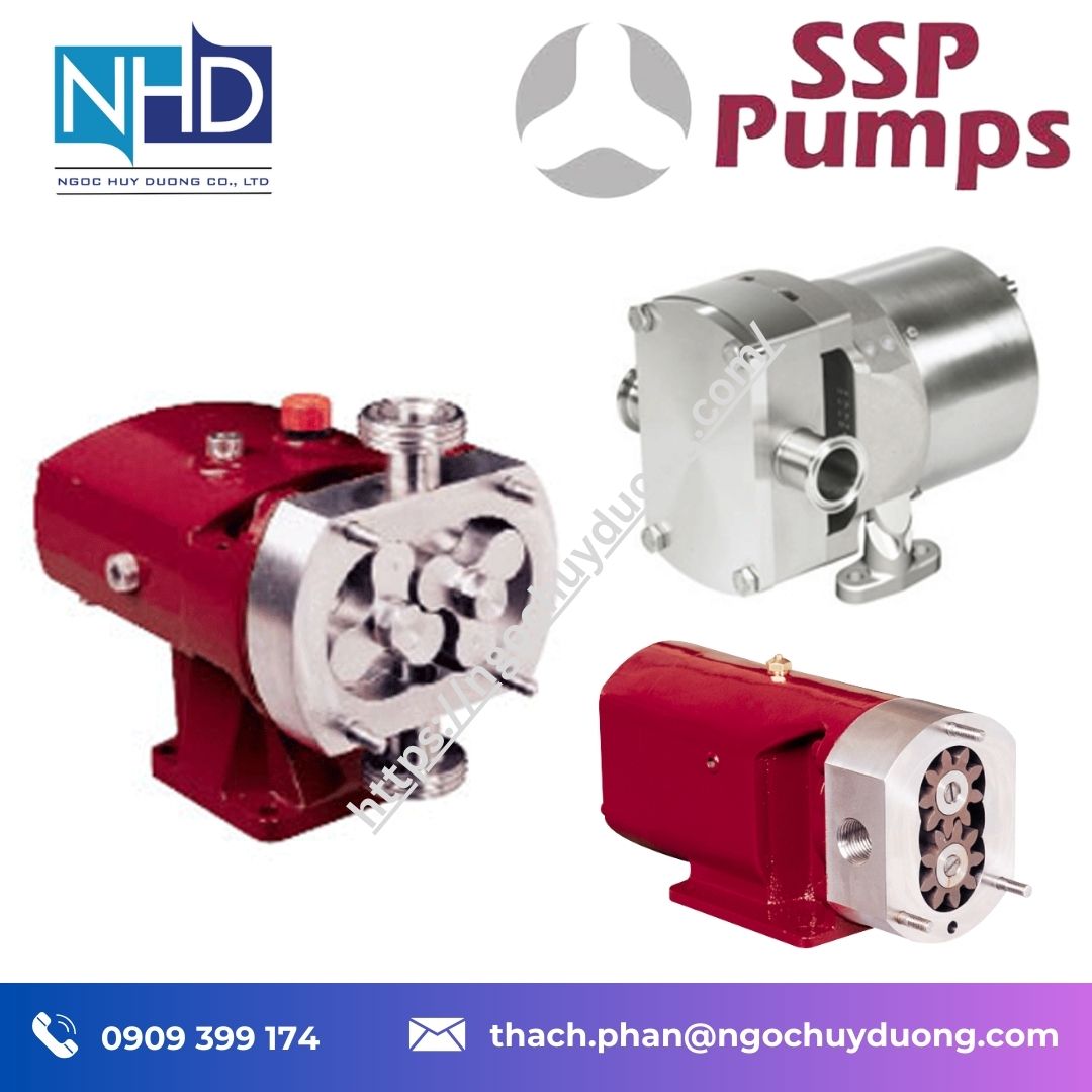 Bơm cánh gạt vệ sinh SSP S4-0079 – Lưu lượng 0,79 L:rev, áp suất 7–15 bar