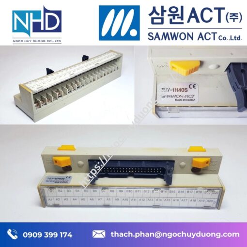 Cầu đấu Samwon TG7-1H20Q-O – 1–20A, bảo vệ động cơ nhỏ, bơm mini