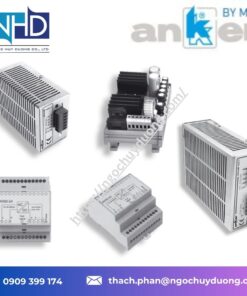 bộ nguồn công nghiệp nhập Ý Anker AS10 8A – Switching Feeders 12VDC:24VDC
