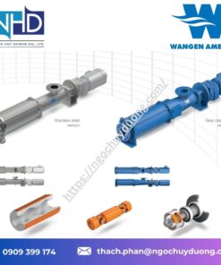 bơm chất lỏng nhớt cao Wangen KL-S 80 – 24.85–2333.50 GPM, áp tối đa 36 bar