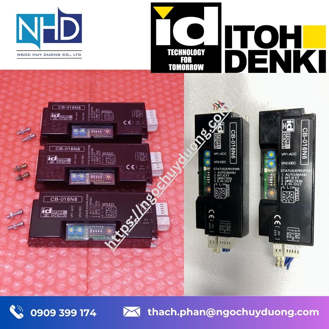 card điều khiển itoh denki CB-014N – 4A, cho băng tải tải nhẹ, hàng nhỏ