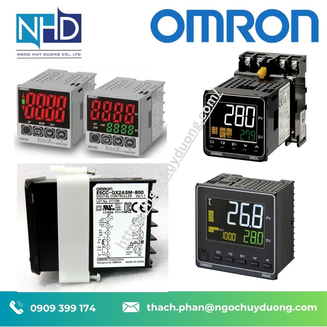 Bộ điều khiển nhiệt độ OMRON E5CC Việt Nam