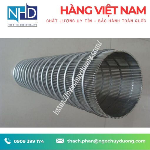 Lưới lọc dây nêm Inox 304/316 Việt Nam giá xưởng