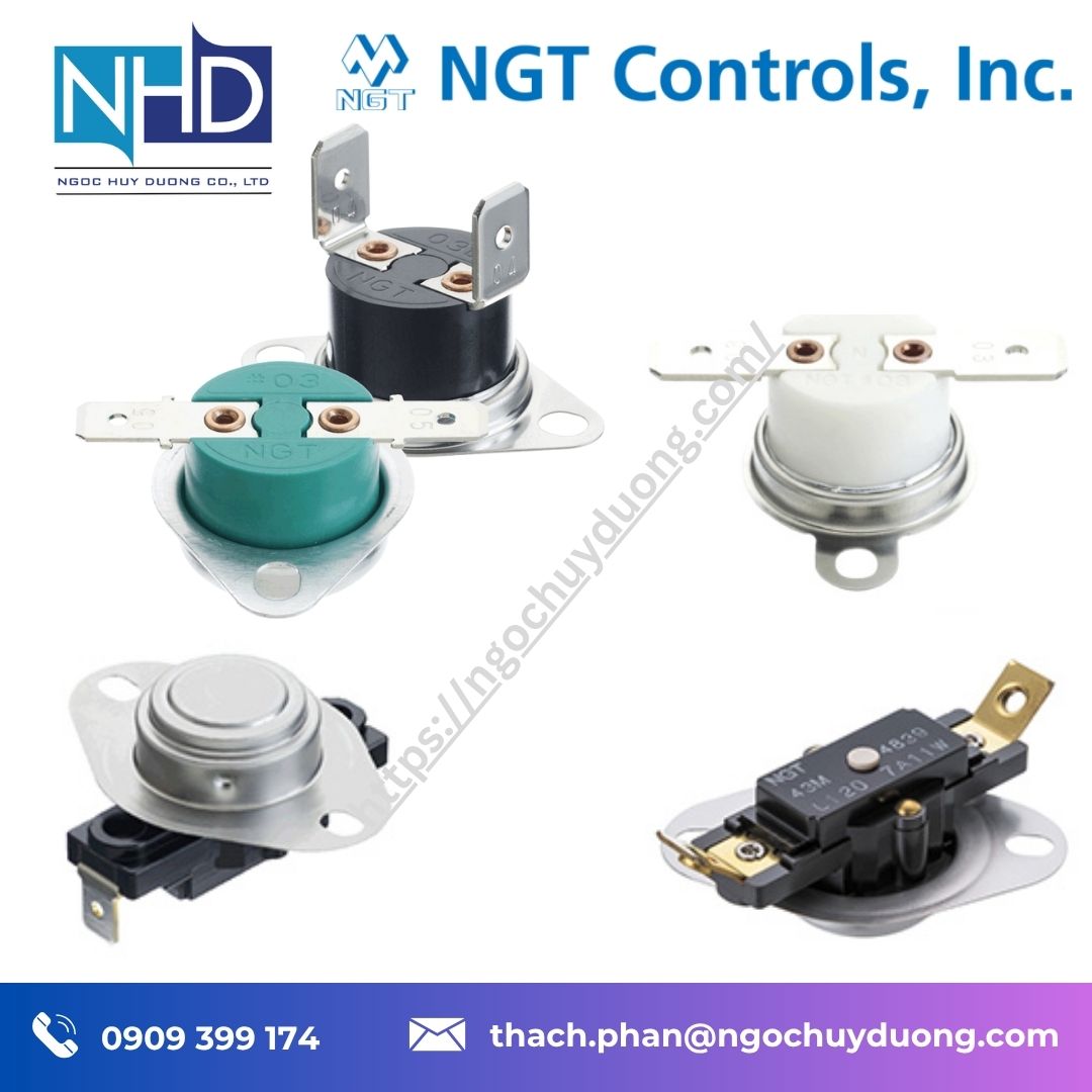 Ngọc Huy Dương – Nhà phân phối chính hãng Cảm biến nhiệt lưỡng kim NGT xuất xứ Mỹ tại Việt Nam