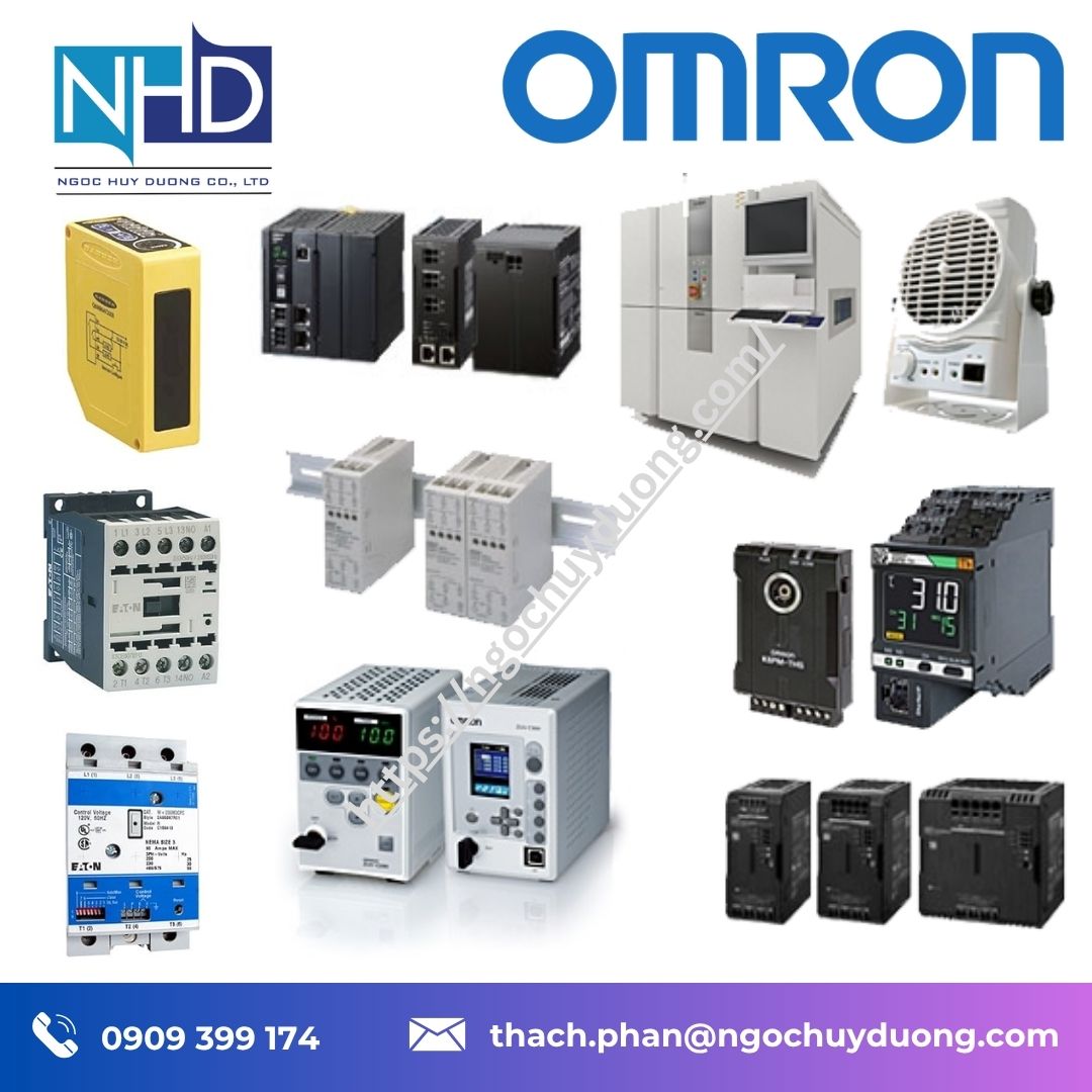 Ngọc Huy Dương – đại diện phân phối chính hãng OMRON Việt Nam, hỗ trợ kỹ thuật toàn quốc.