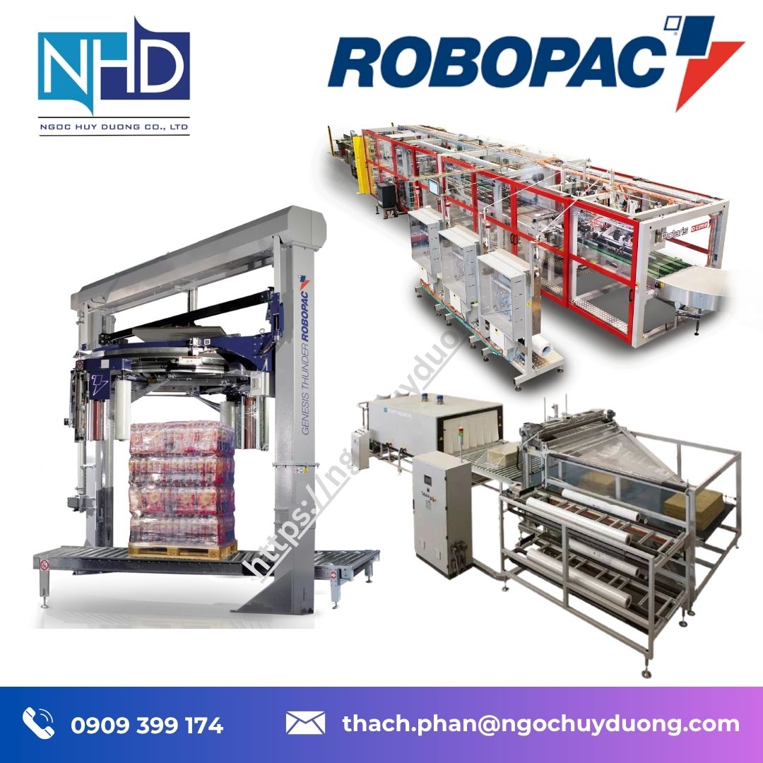 Ngọc Huy Dương – đại diện phân phối chính hãng Robopac & OCME Italy tại Việt Nam.