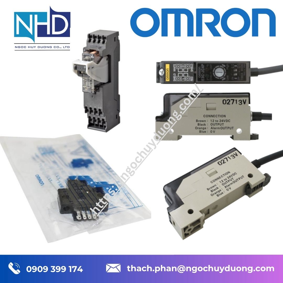 Ngọc Huy Dương – đơn vị phân phối chính hãng cảm biến sensor OMRON Nhật Bản tại Việt Nam, đầy đủ COCQ