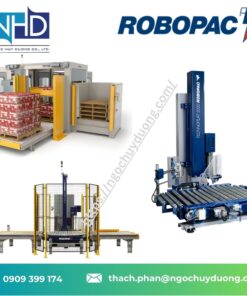 Máy xếp hàng pallet tự động ROBOPAC giá kho