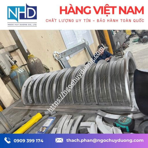 Phân phối song chắn rác inox xử lý nước thải