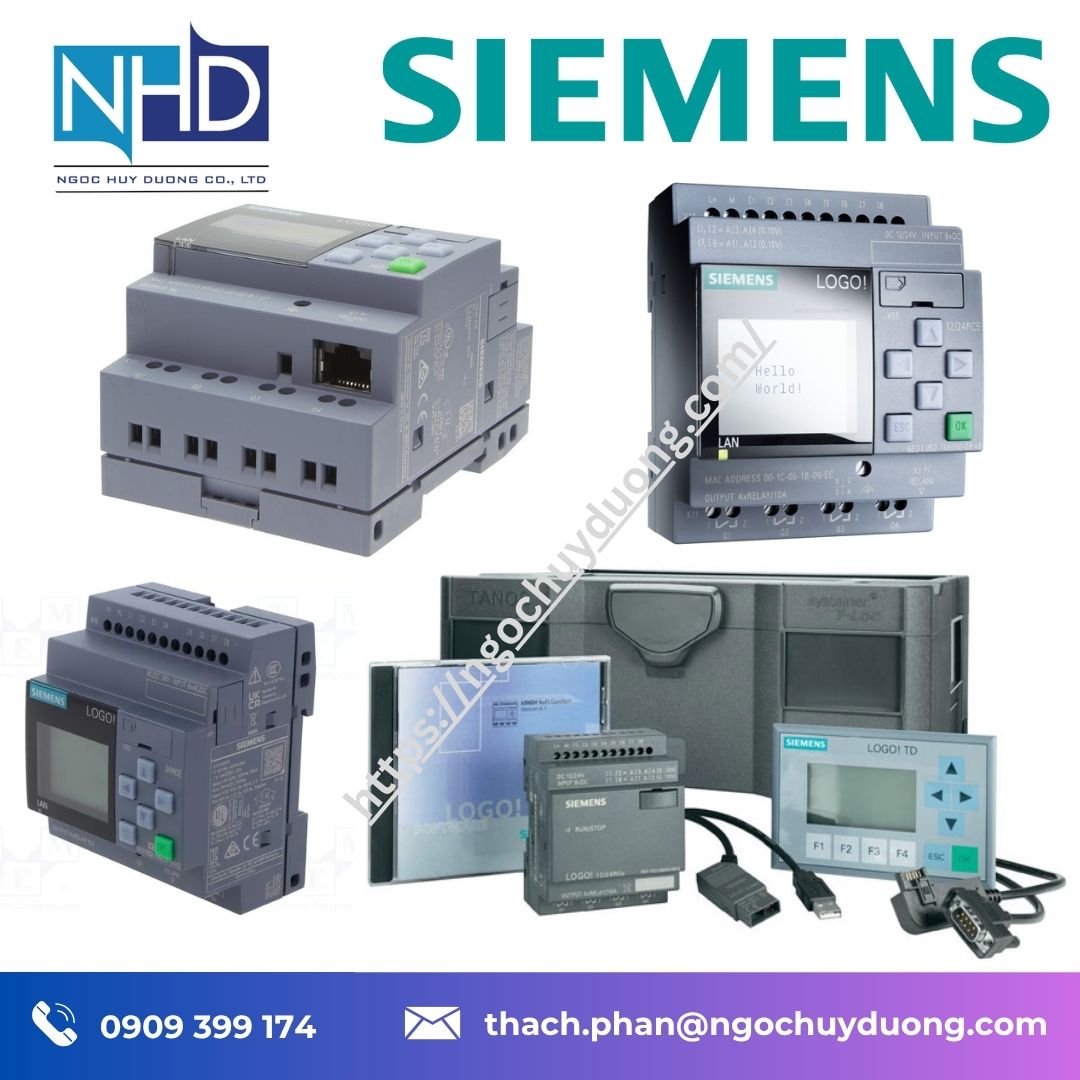 Bộ lập trình Siemens LOGO! 24CE chính hãng, giá tốt Việt Nam