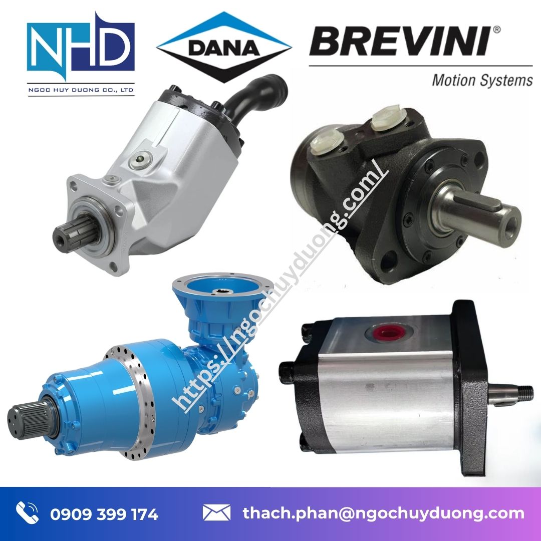 Bơm thủy lực Brevini PS2007034D – OT200P06 D:G31S2 – Giải pháp bơm piston hiệu suất cao cho máy móc tải nặng