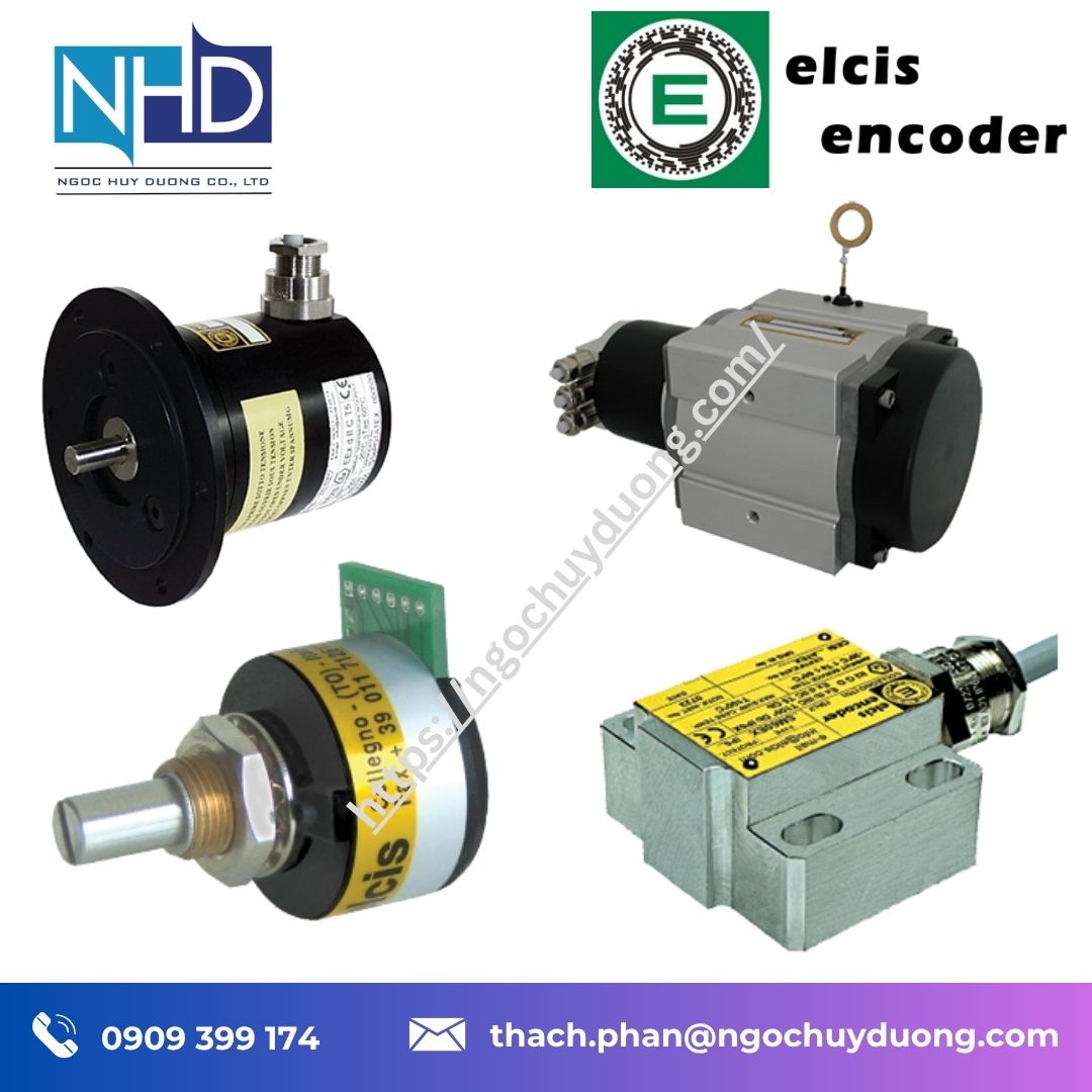 22 ELCIS M02 Series là dòng Encoder từ gia tăng (Magnetic Incremental Encoder) sử dụng cảm biến từ
