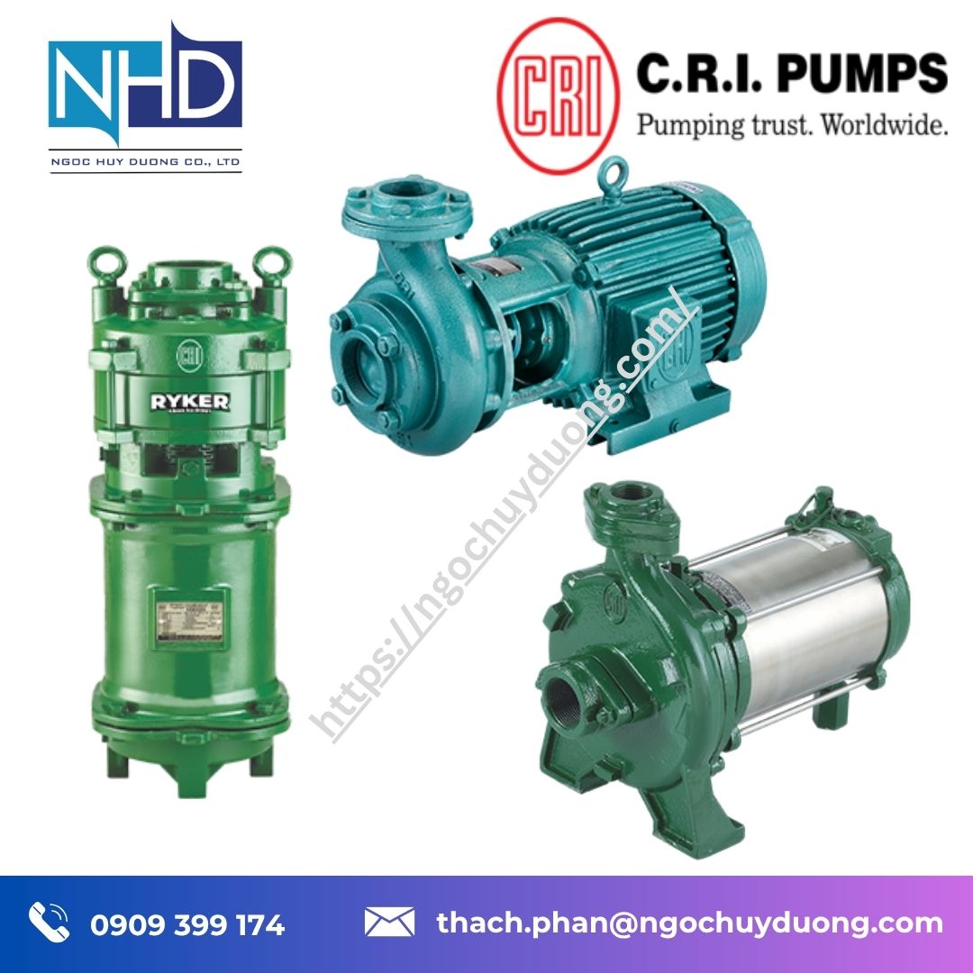 26 Bơm C.R.I Pump A25AJ9 nhập khẩu chính hãng