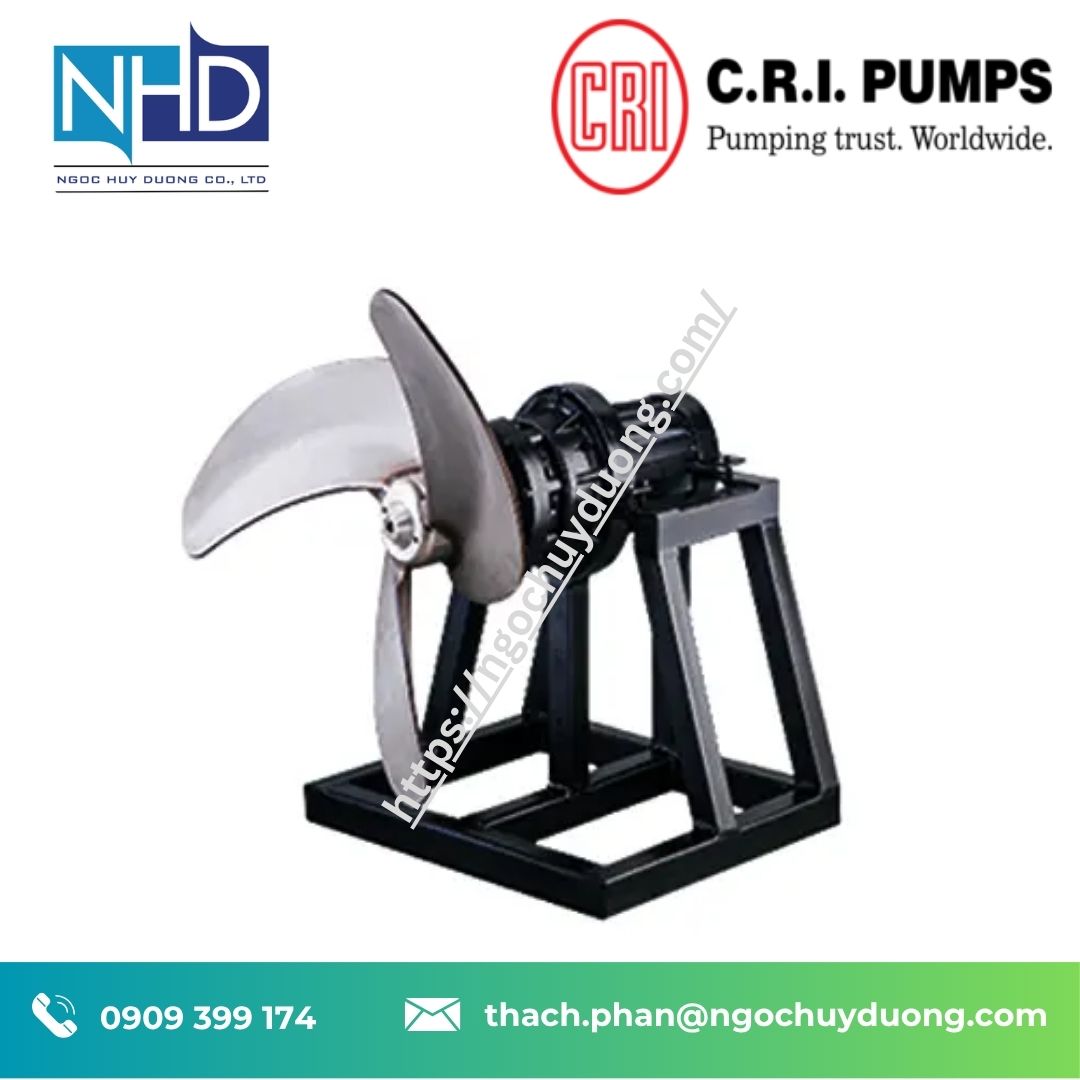 5 Phân phối máy Khuấy Chìm C.R.I Pump MDTP Series
