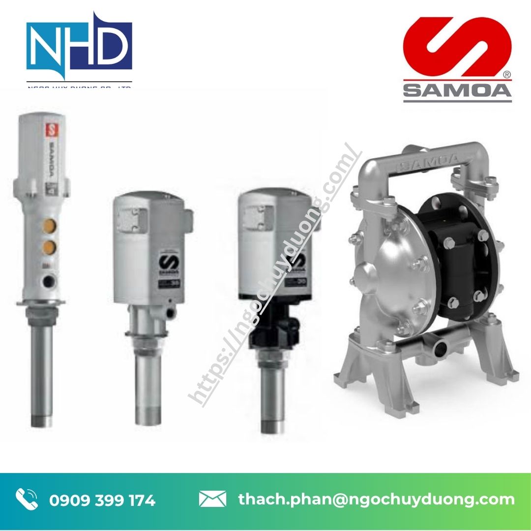 9 Bơm Màng Khí Nén SAMOA UP05B-BPS-PTZ giá kho
