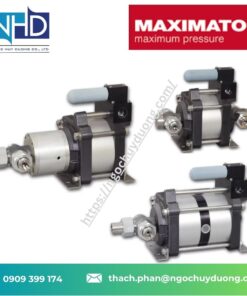 Bơm Maximator GSF Series – Chuyển đổi tốc độ tự động