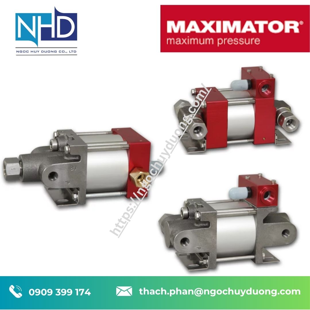 Bơm thủy lực khí nén Maximator MO Series Giá tốt