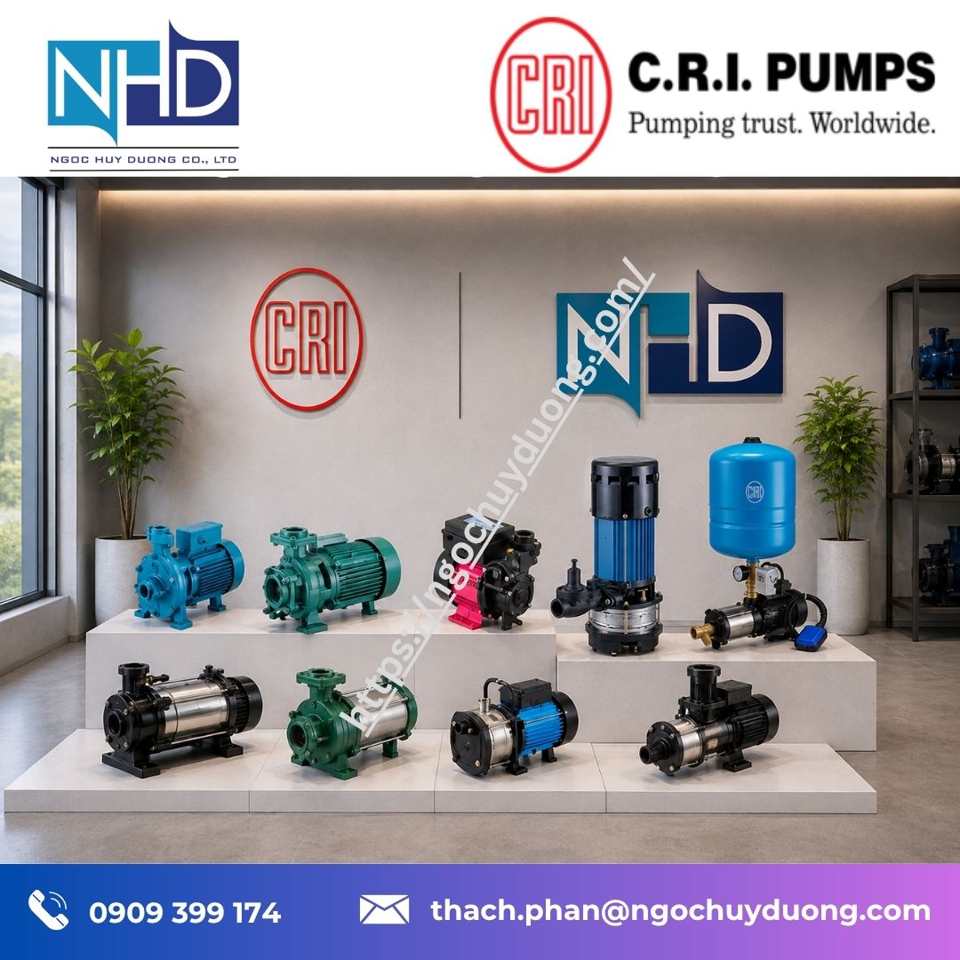10 Bơm đa tầng cánh đứng C.R.I. – MV Series là gì