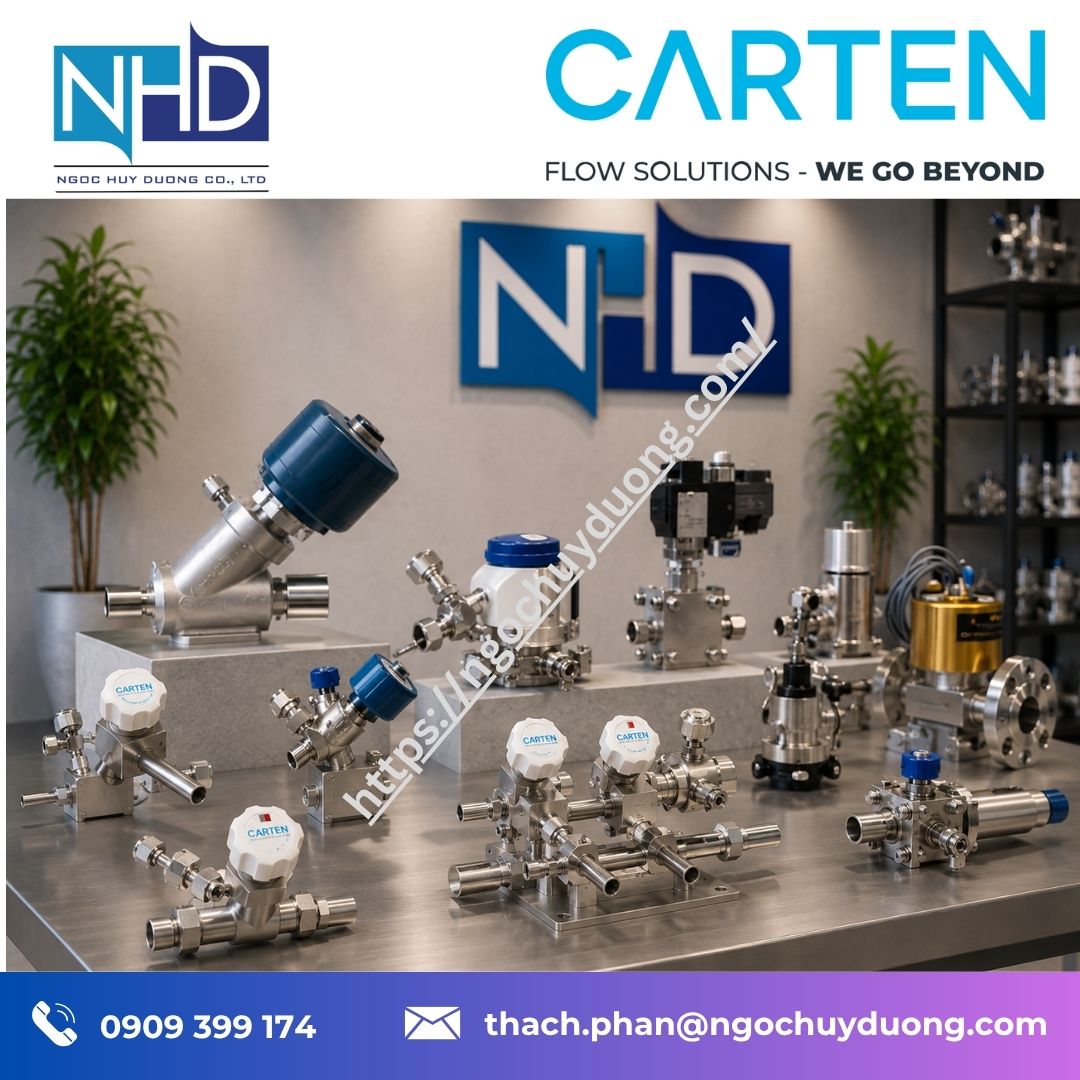 2 Van CARTEN Controls – Nhà phân phối chính hãng tại Việt Nam hàng sẵn giá tốt