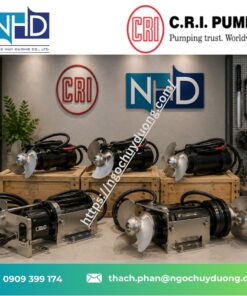 21 Máy khuấy chìm C.R.I. – MDTP Series cho xử lý nước và nước thải