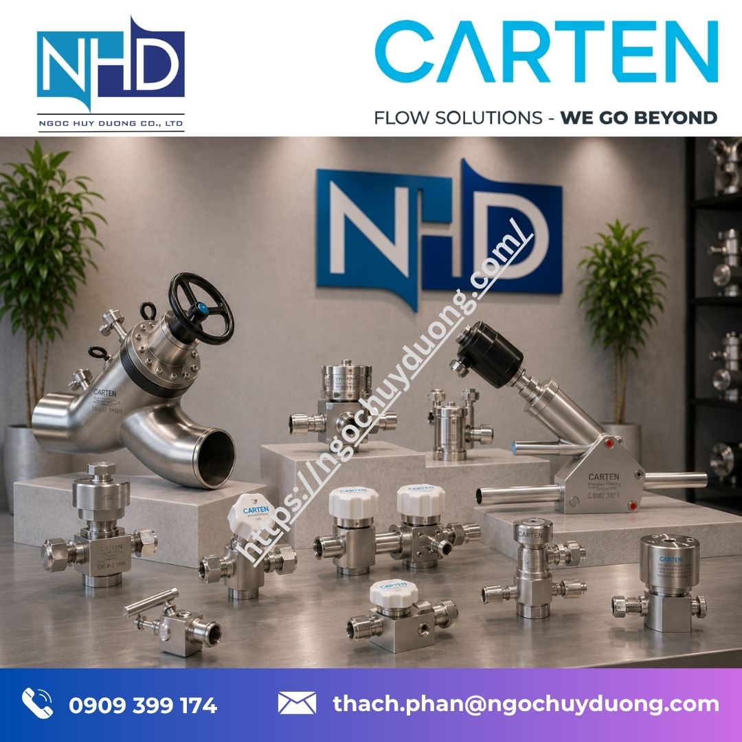 3 Mua van Van CARTEN Controls chính hãng ở đâu